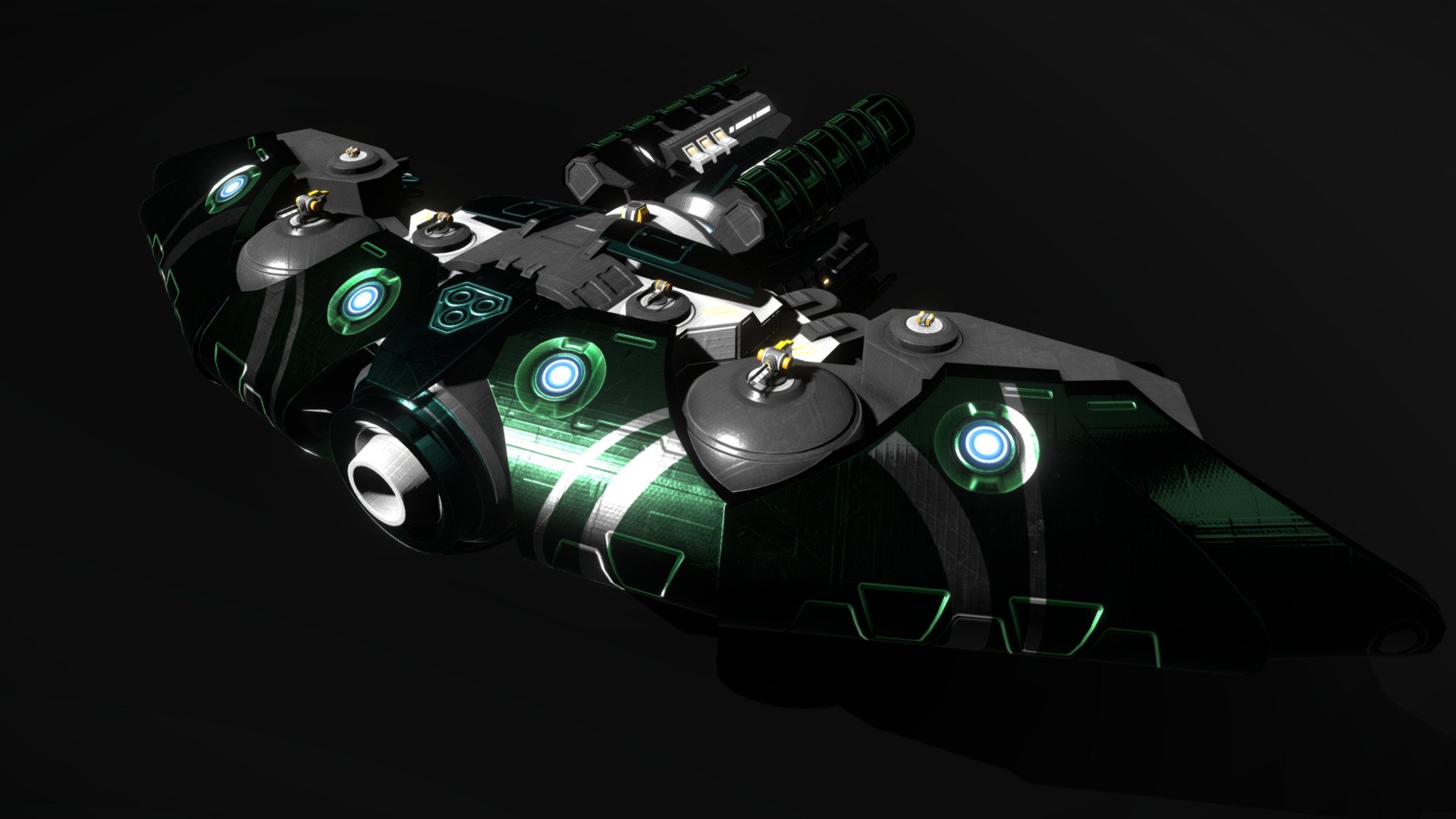 Ankla Alien Battleship - Buy Royalty Free 3D Model By MSGDI [81ca29f ...