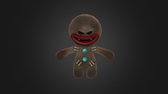 Witches Room: Ginger Bread Man 3D Model