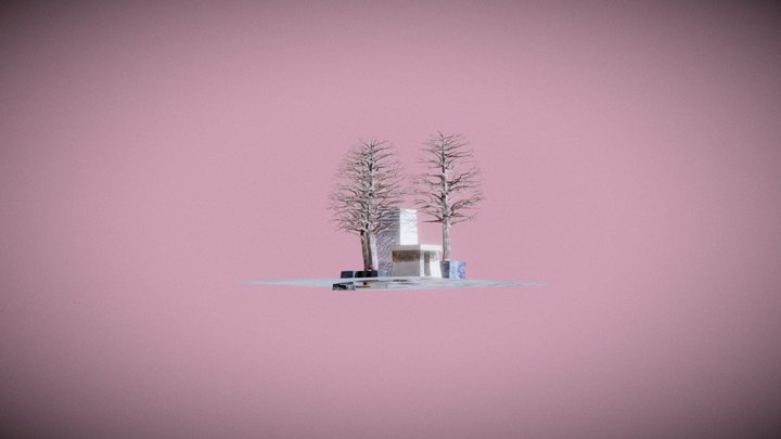 Winter Crypt 3D Model