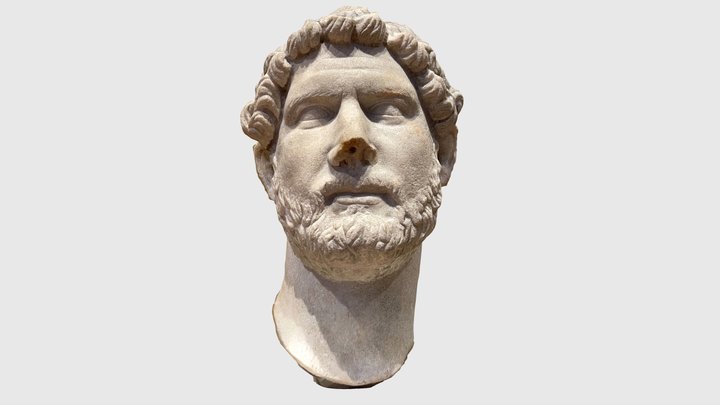Portrait of Hadrian, 130 CE 3D Model