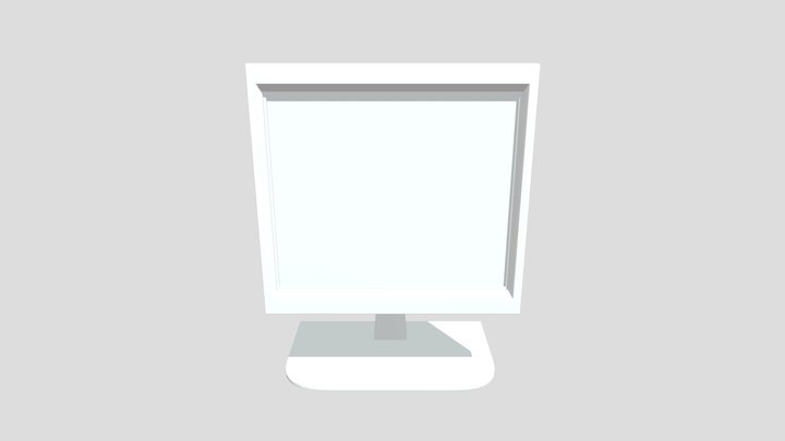 Computer screen, monitor 3D Model