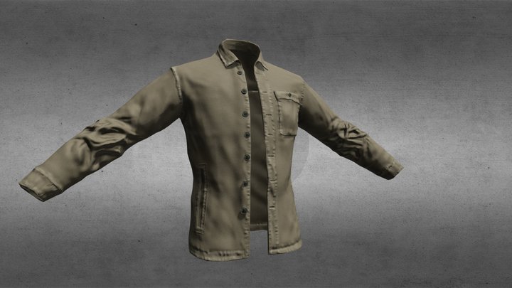 Jacket GR 3D Model