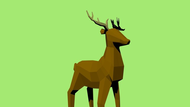 Reindeer - 3December 3D Model