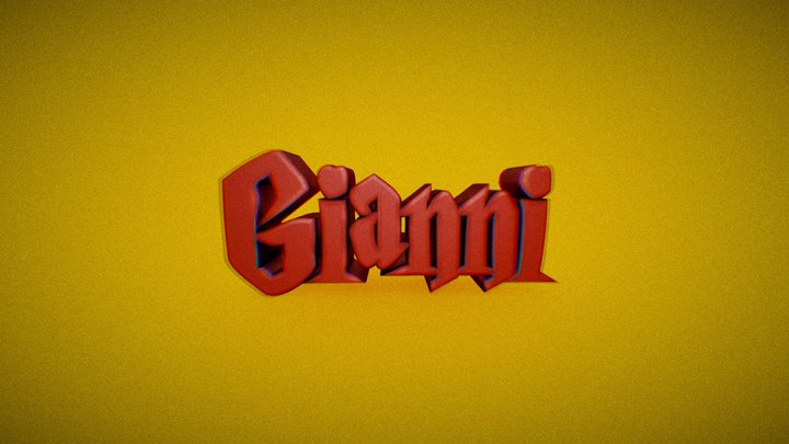 Gianni 3D Model