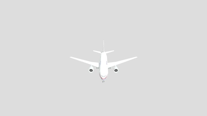 Malaysia Airlines Boeing 777-200ER 3D Model