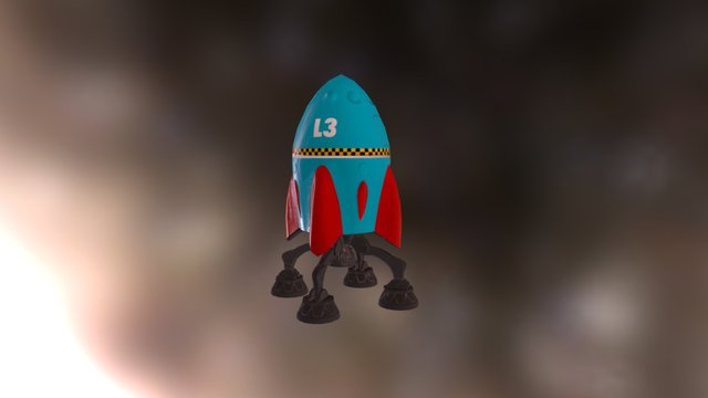 Lander 3D Model