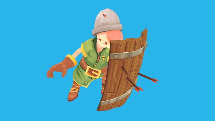 GUARDS | Ex Soldier 3D Model
