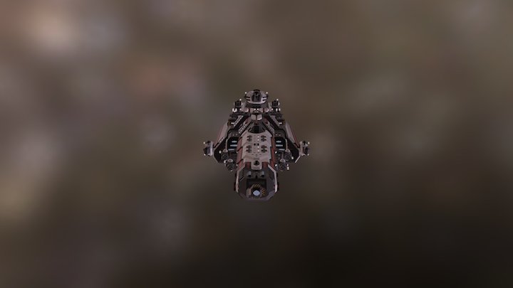 KSN FG-6 Typhon 3D Model