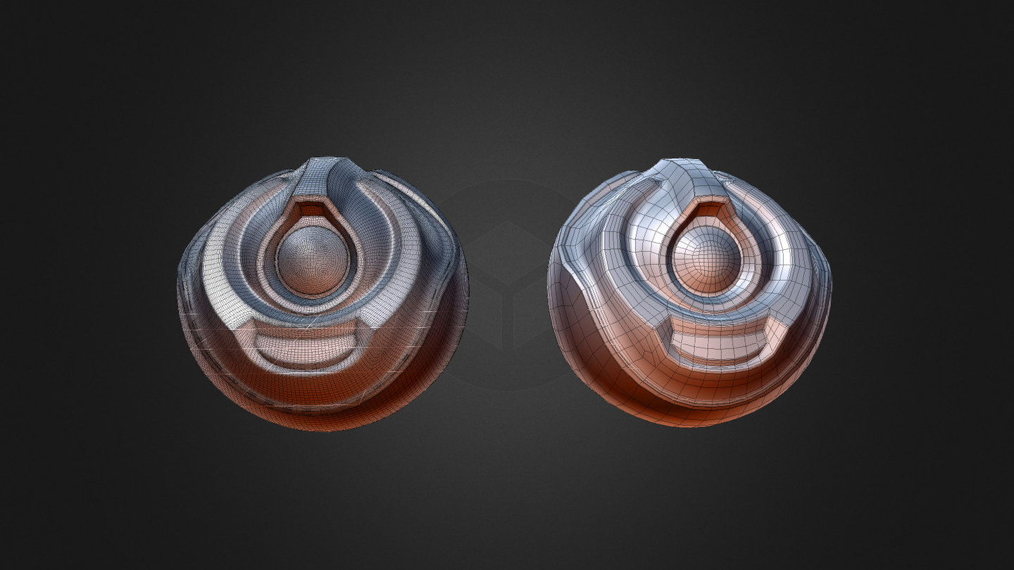 CGCookie Retopology Exercise
