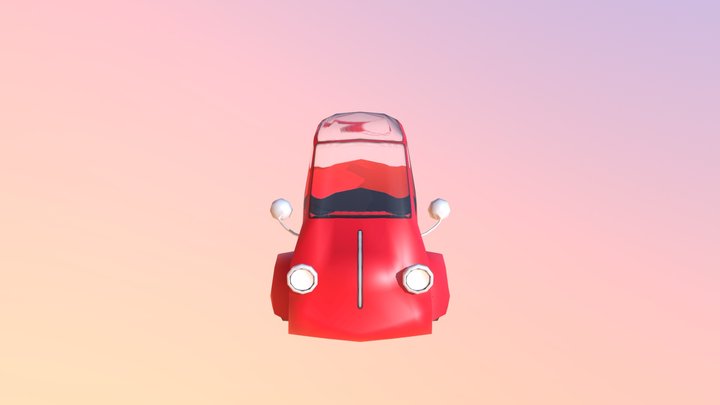 Car Dragon Ball 3D Model