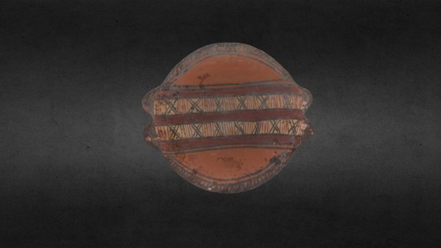 Plato Inca en 3D 3D Model