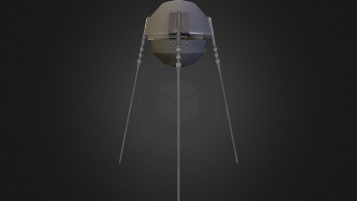 Spoetnik 3D Model