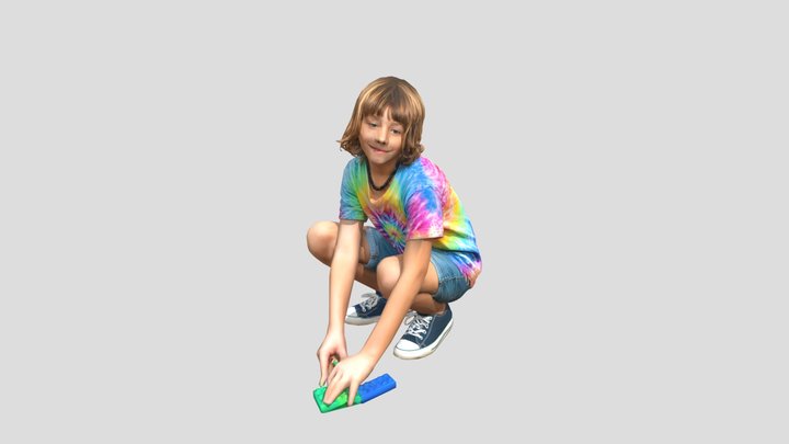 Tie_ Dye_Andre_obj – Free 3D Model STL