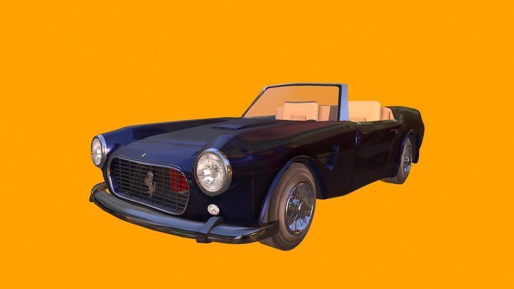 Ferrari 250 GT California 3D Model