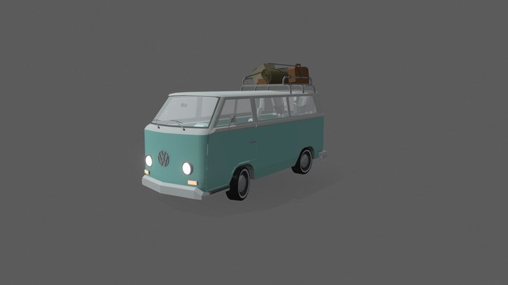 VW T1 3D Model