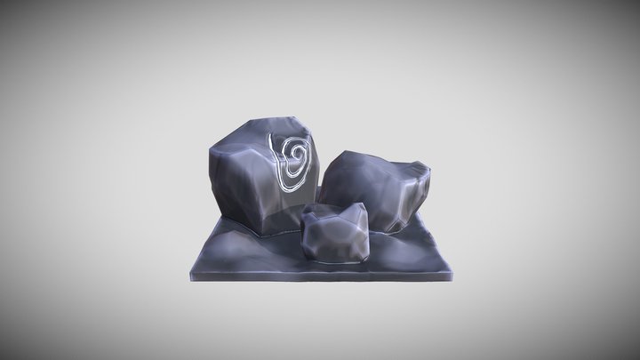 Arctic rocks 3D Model
