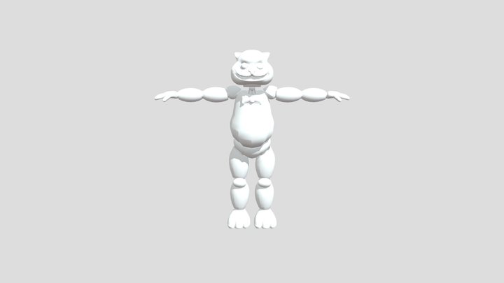 P2A Character 1 Cheshire 3D Model