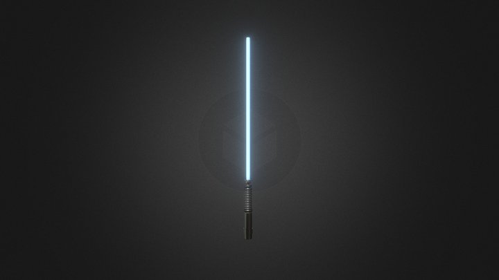 Lightsaber Star Wars 3D Model