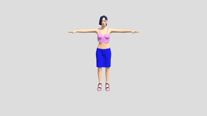 Rachel Sinclair 3D Model