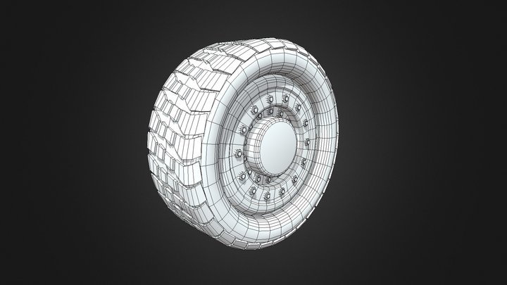 A Tire 3D Model