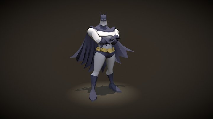 Batsy A Pose A 3D Model