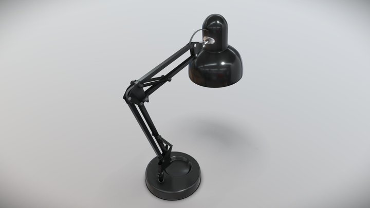 Table Lamp 3D Model