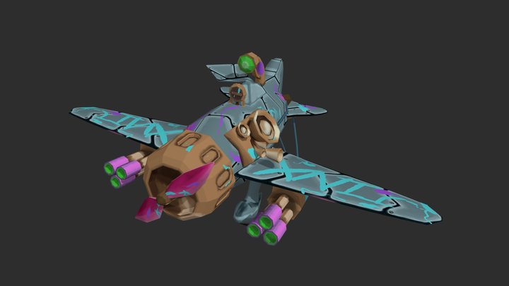 DAE03 - Jinx Winx 3D Model