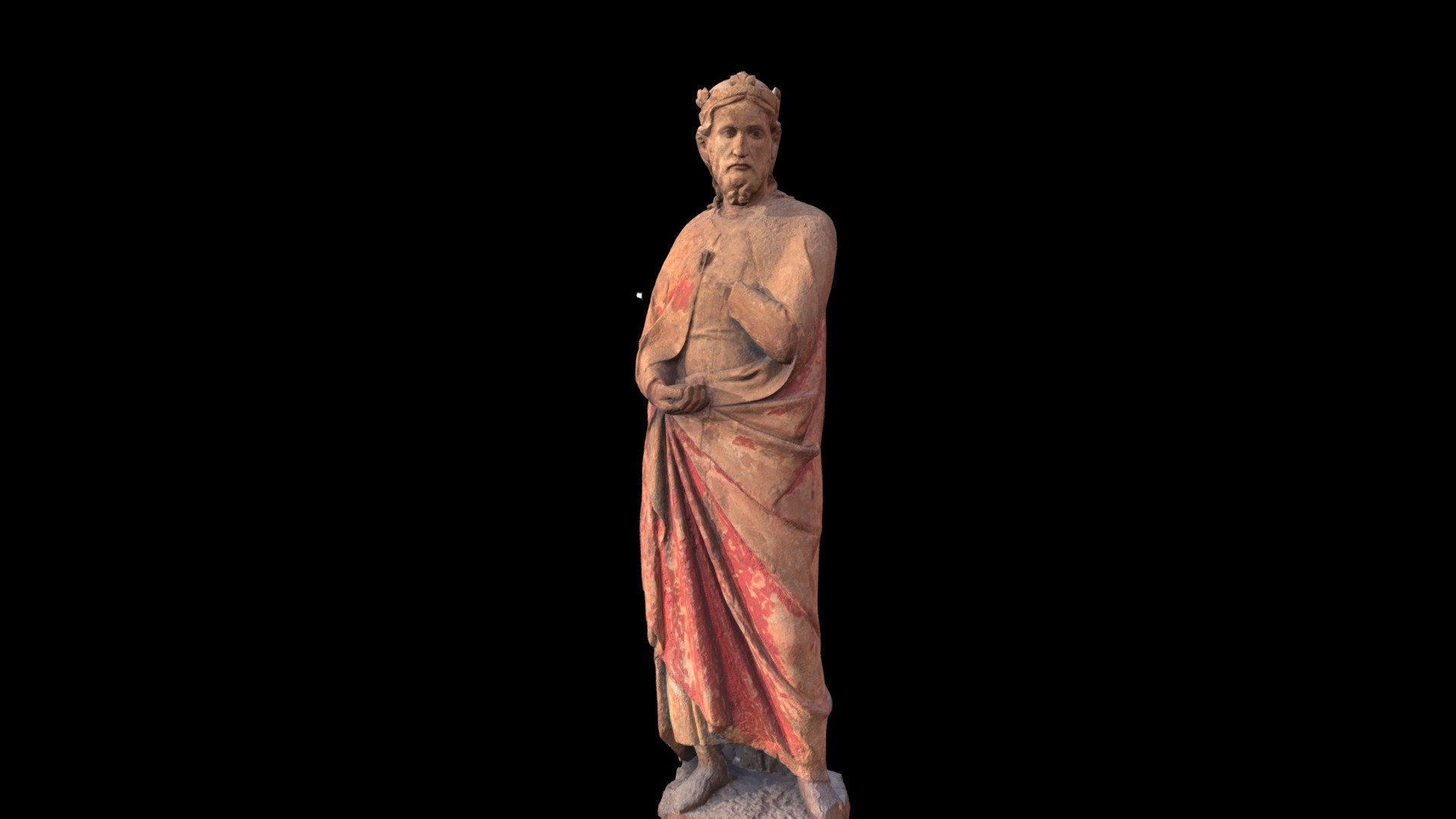 Wooden sculpture of Jesus