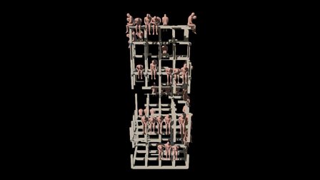 Tower Men 3D Model