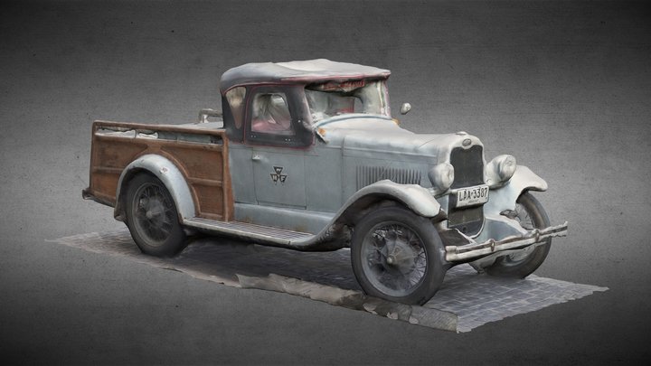 Chevrolet Champion 1928 3D Model