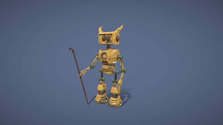 Warden, The guardian 3D Model