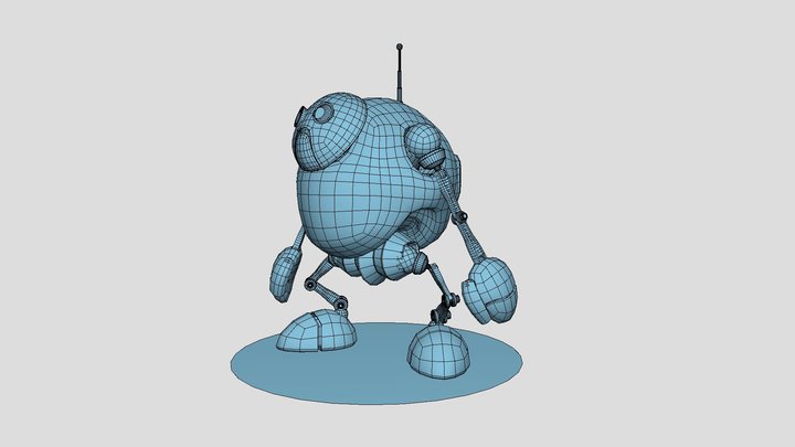 Debugi Bot 3D Model
