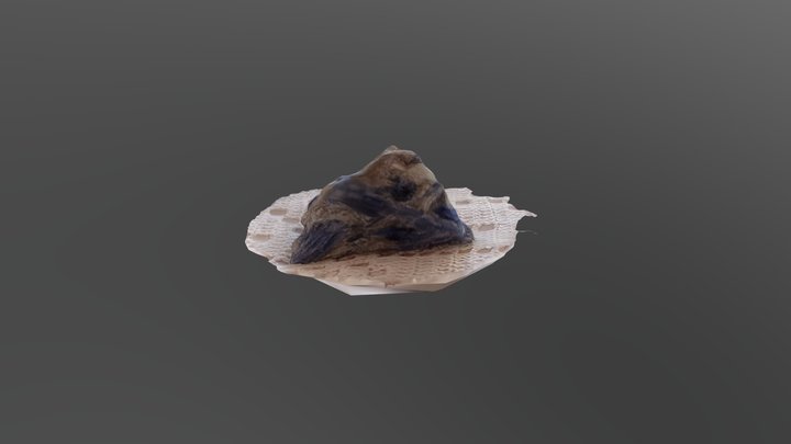 Blue Kyanite Crystal 3D Model