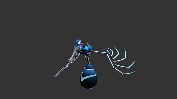 Frost Commander Animations 3D Model