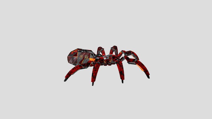 Robot Spider - work in progress 3D Model