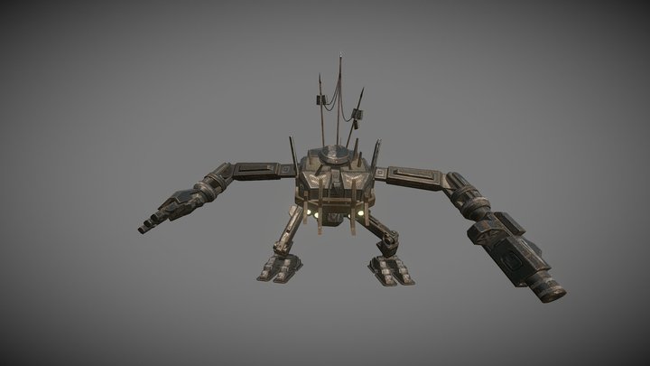 MadMax Robot 3D Model