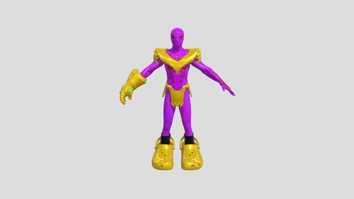 Spiderman Thanos 3D Model
