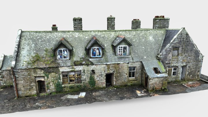 Clyne Old School External 3d Model 3D Model