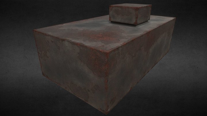Rusty box 3D Model