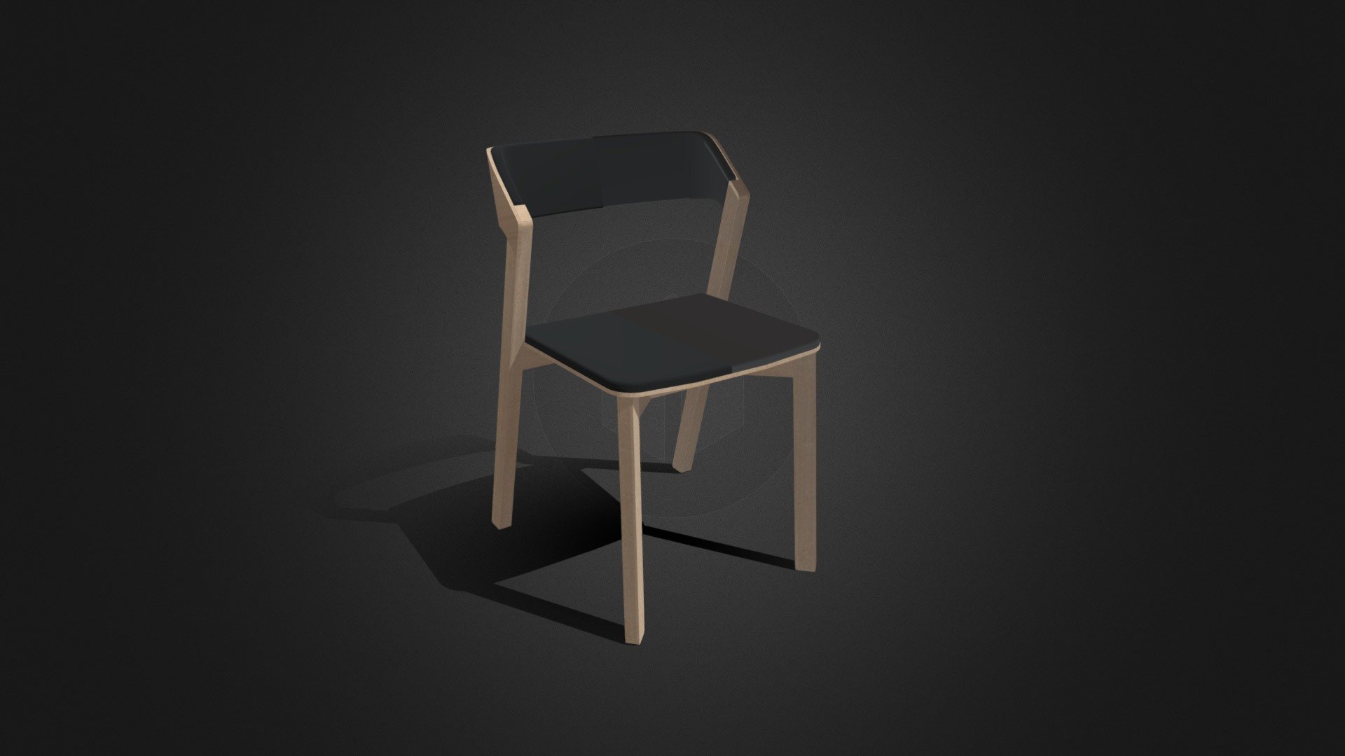 Chair MERANO - Download Free 3D model by 3DDomino [81e225f] - Sketchfab