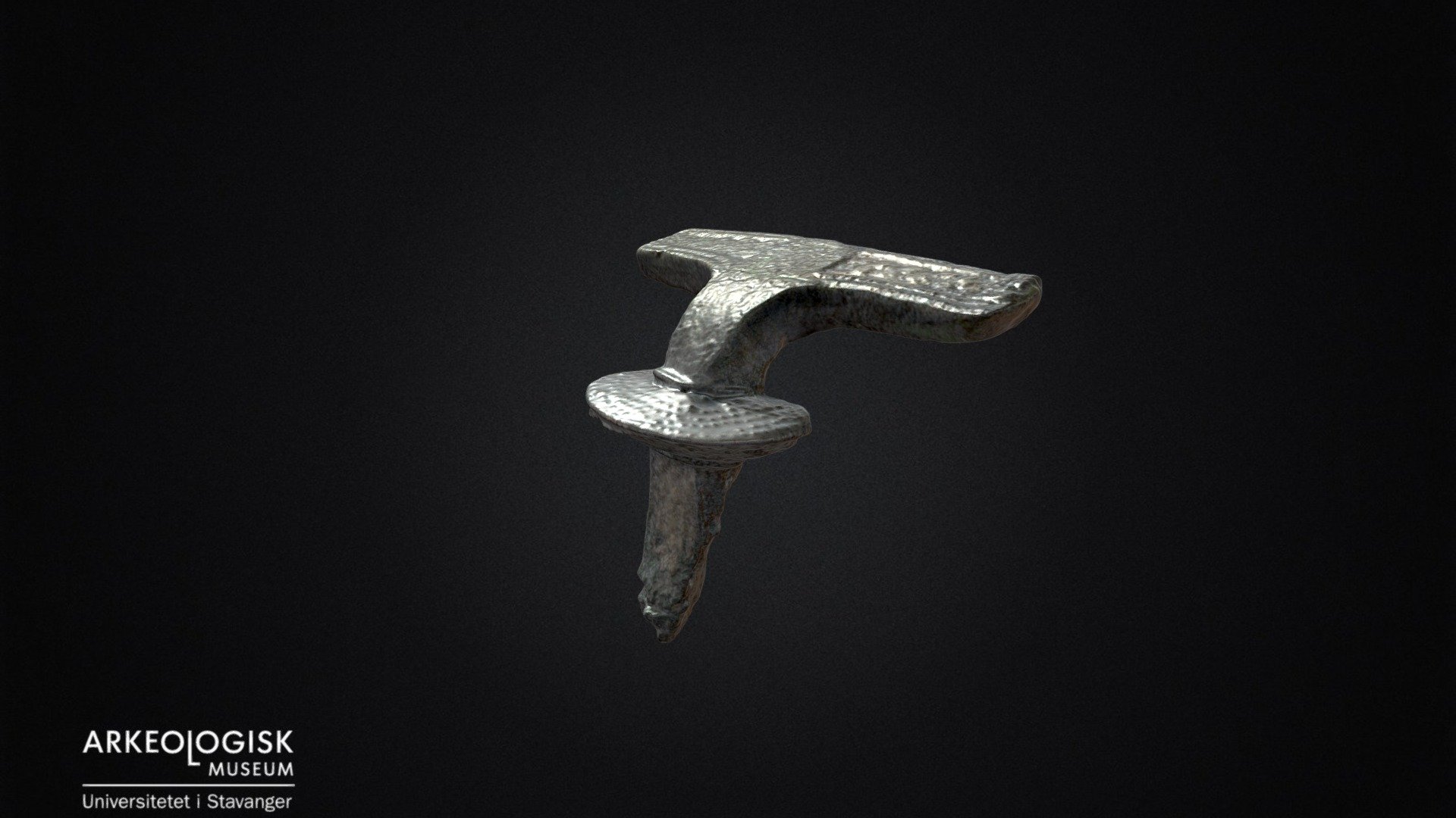 Bow fibula/brooch. - Download Free 3D model by Arkeologisk Museum ...