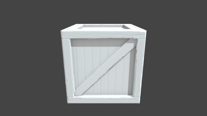 Crate_Bake 3D Model
