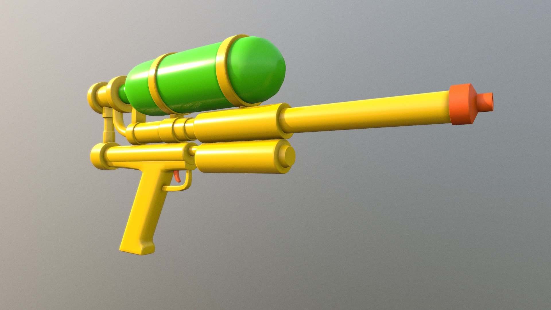 Watergun - Buy Royalty Free 3D model by Ryan King Art (@ryankingart ...