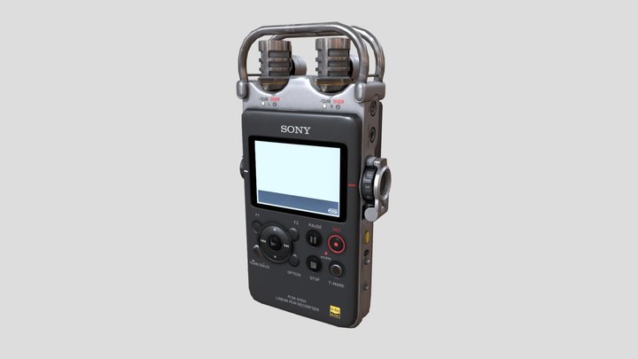 Sony PCM-D100 Portable Recorder 3D Model