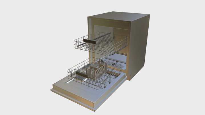 GE Dishwasher 3D model