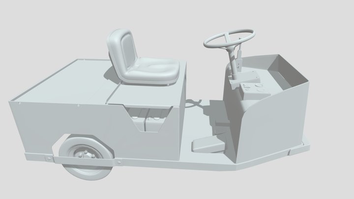 Tractor HP - WIP 3D Model