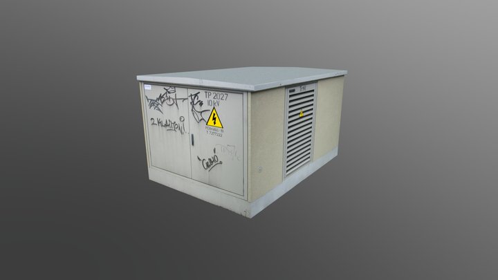 Transformer Box 3D Model