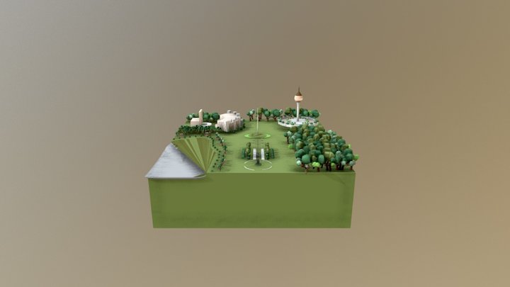 SUT LAND 3D Model