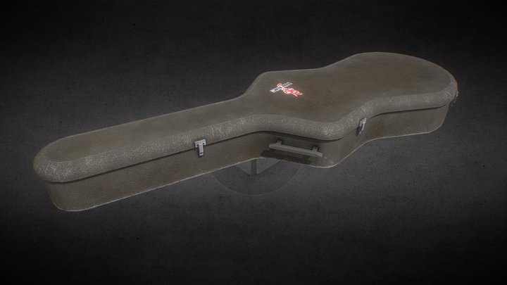 Guitar Case 3D Model