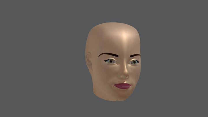 Headmodel by ajwad 3D Model